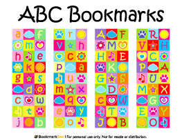ABC Bookmarks