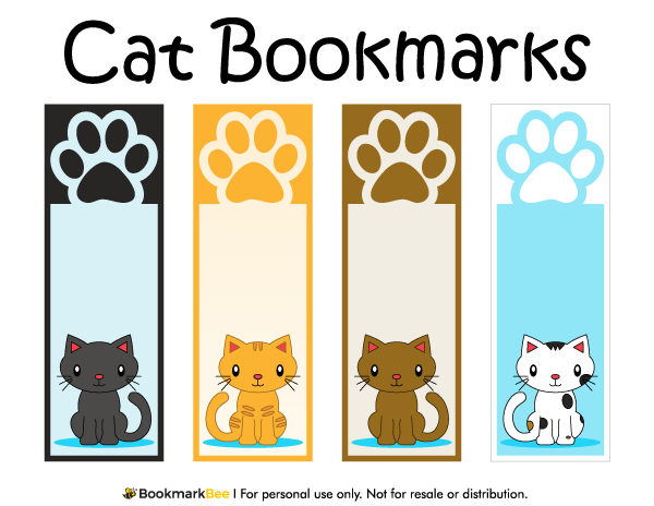 printable-cat-bookmarks