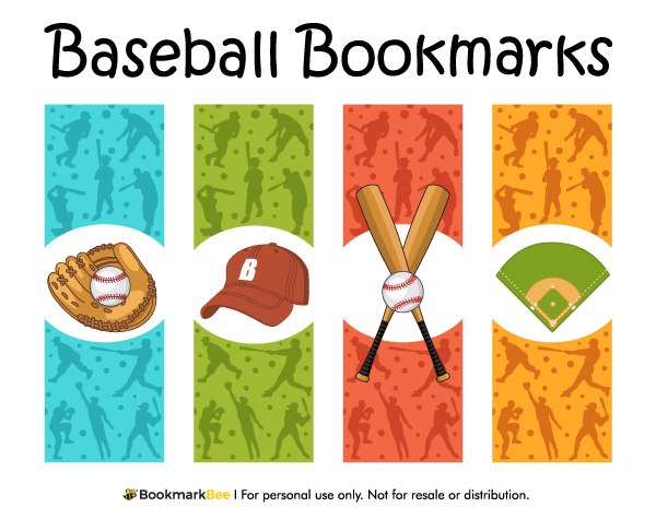 Baseball Bookmarks