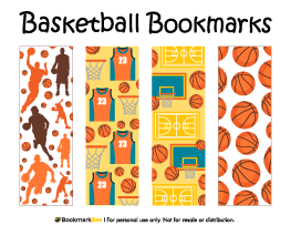 Basketball Bookmarks