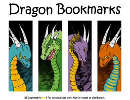 Dragon Bookmarks