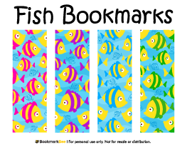 Fish Bookmarks