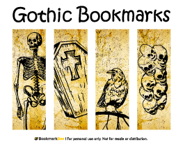 Gothic Bookmarks