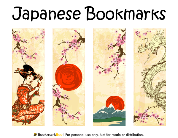 Japanese Bookmarks