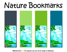 Nature Bookmarks