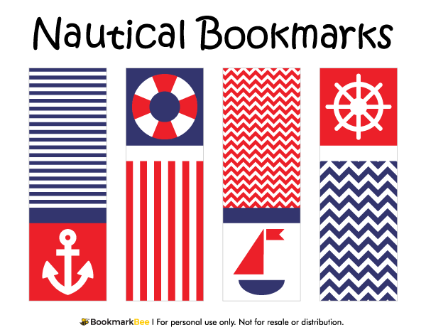Nautical Bookmarks