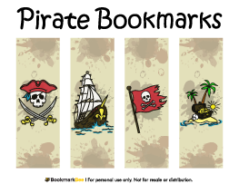 Pirate Bookmarks