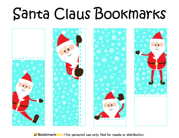 Santa Claus Bookmarks