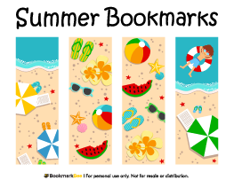 Summer Bookmarks