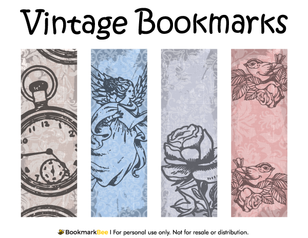 Vintage Bookmarks