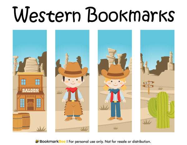 Western Bookmarks
